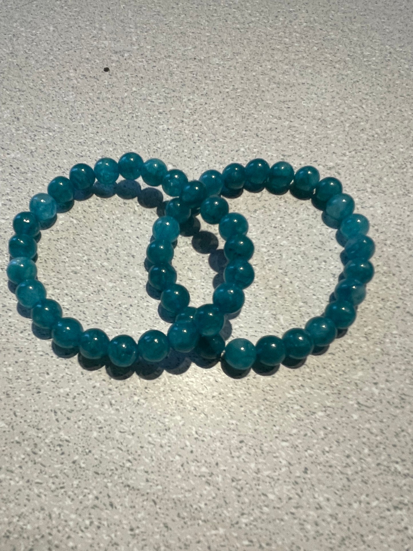 Bracelet Apatite (billes 8mm)