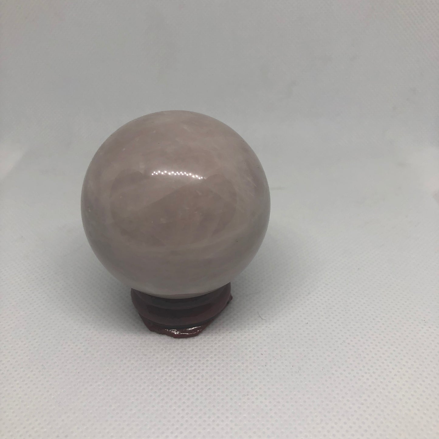 Sphère quarz rose doux
