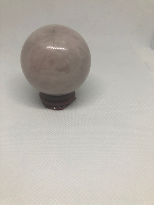 Sphère quarz rose doux