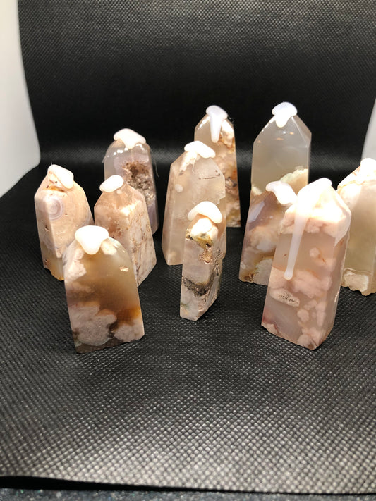 Pointe de Fleur agate rose Sakura